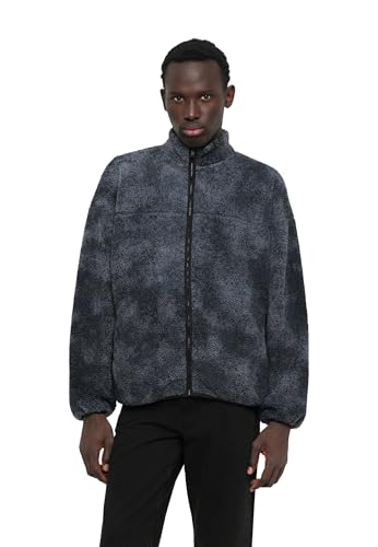 Only & Sons Onsjames Ovz felpa uomo nera taglia M fantasia