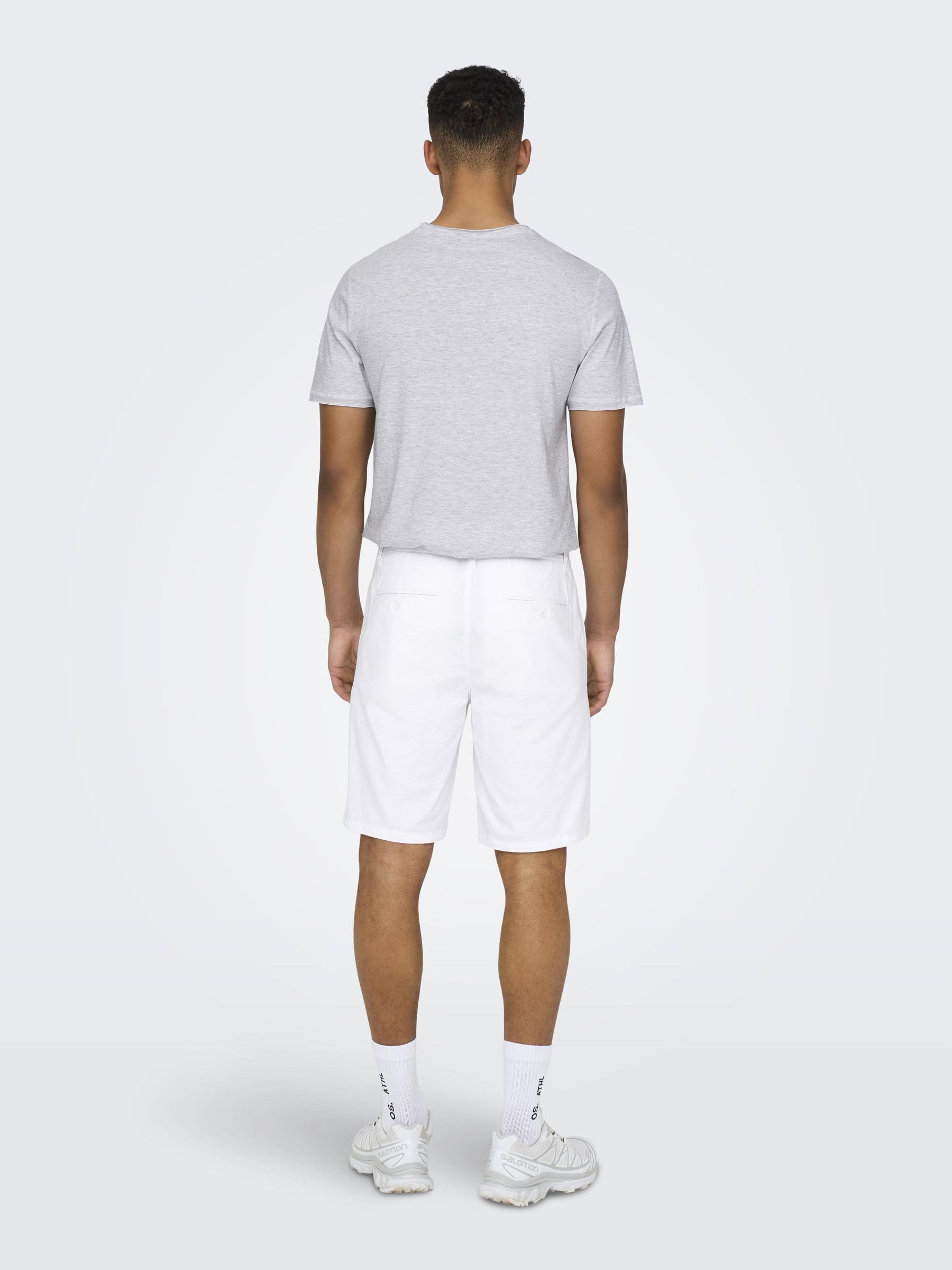 Only & Sons Onsmark Pantaloncini Chino Regular Cotone