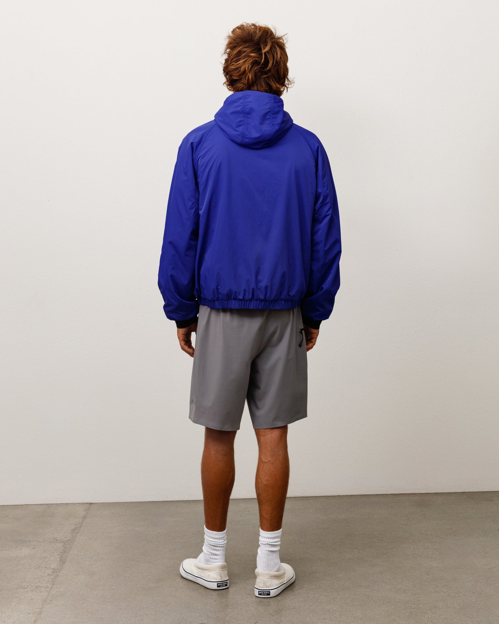 Stussy Coastline Hooded Jacket giubbotto Iris M nylon
