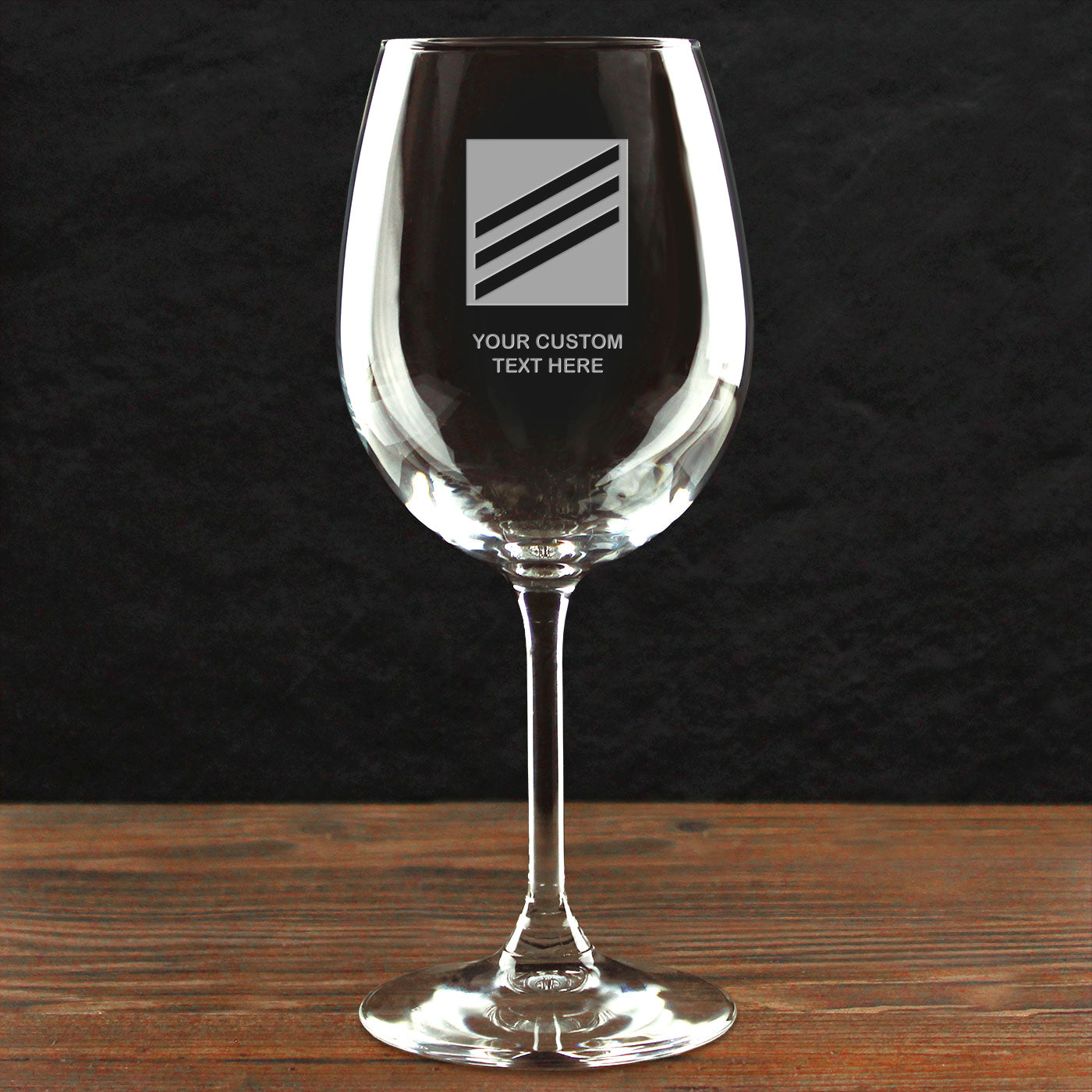 7.62 Design US Navy Calice Vino Vetro 473 ml Logo