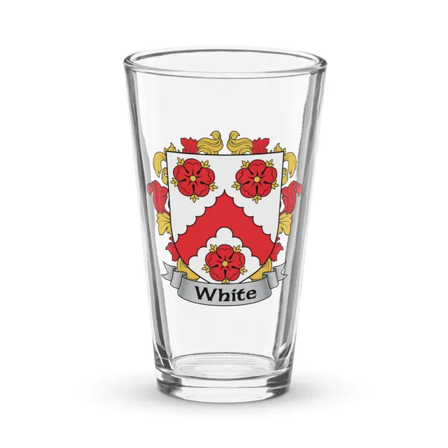 7.62 Design Irish bicchiere birra 16oz stemma famiglia