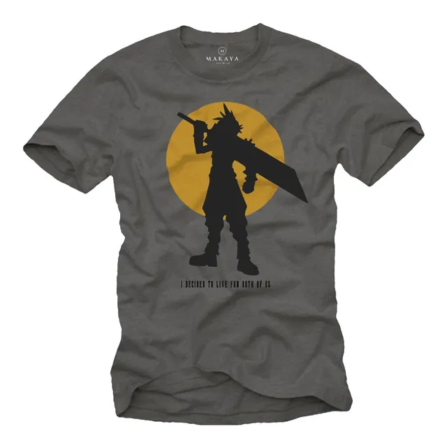 Makaya Nerd T-Shirt Uomo Cotone Frasi Divertenti L