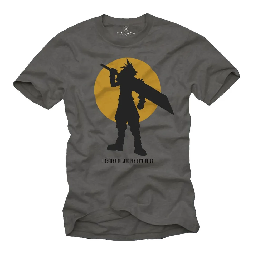 Makaya Nerd T-Shirt Uomo Cotone Frasi Divertenti L