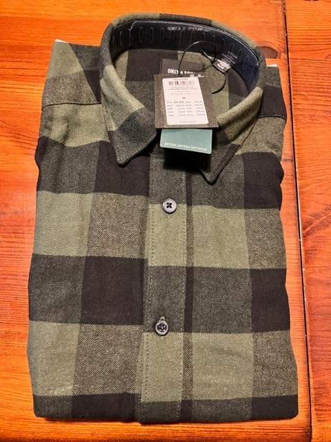 ONLY & SONS Gudmund Camicia Cabernet Maniche Lunghe