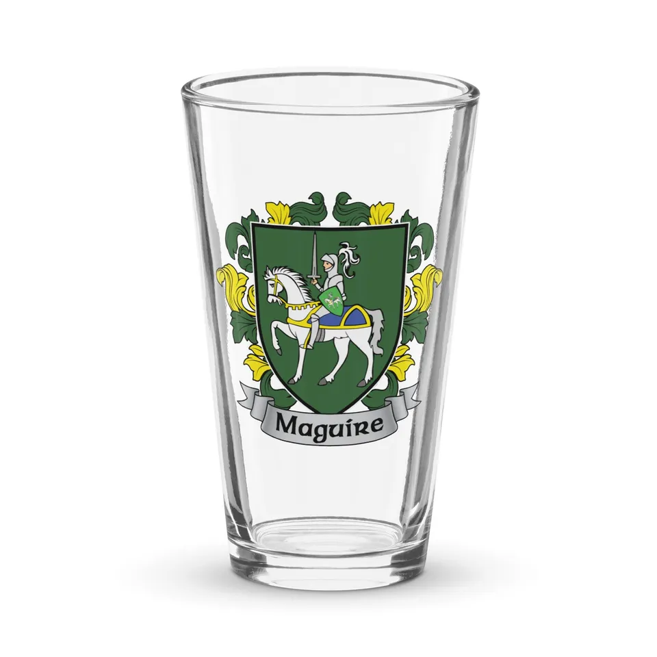 7.62 Design Maguire Bicchiere Birra Stemma Irlandese 473 ml