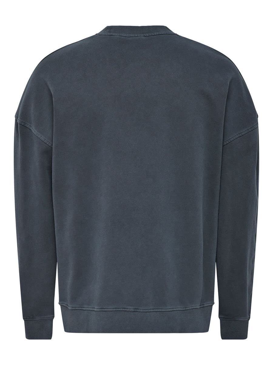 Only & Sons Ron Life RLX felpa crewneck girocollo