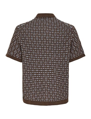 Only & Sons Onswave Life camicia uomo nera taglia L
