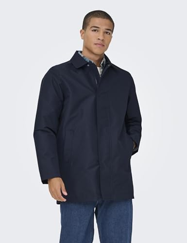 ONLY & SONS Onshall Coat Blazer Giacca Uomo L Blu Marine