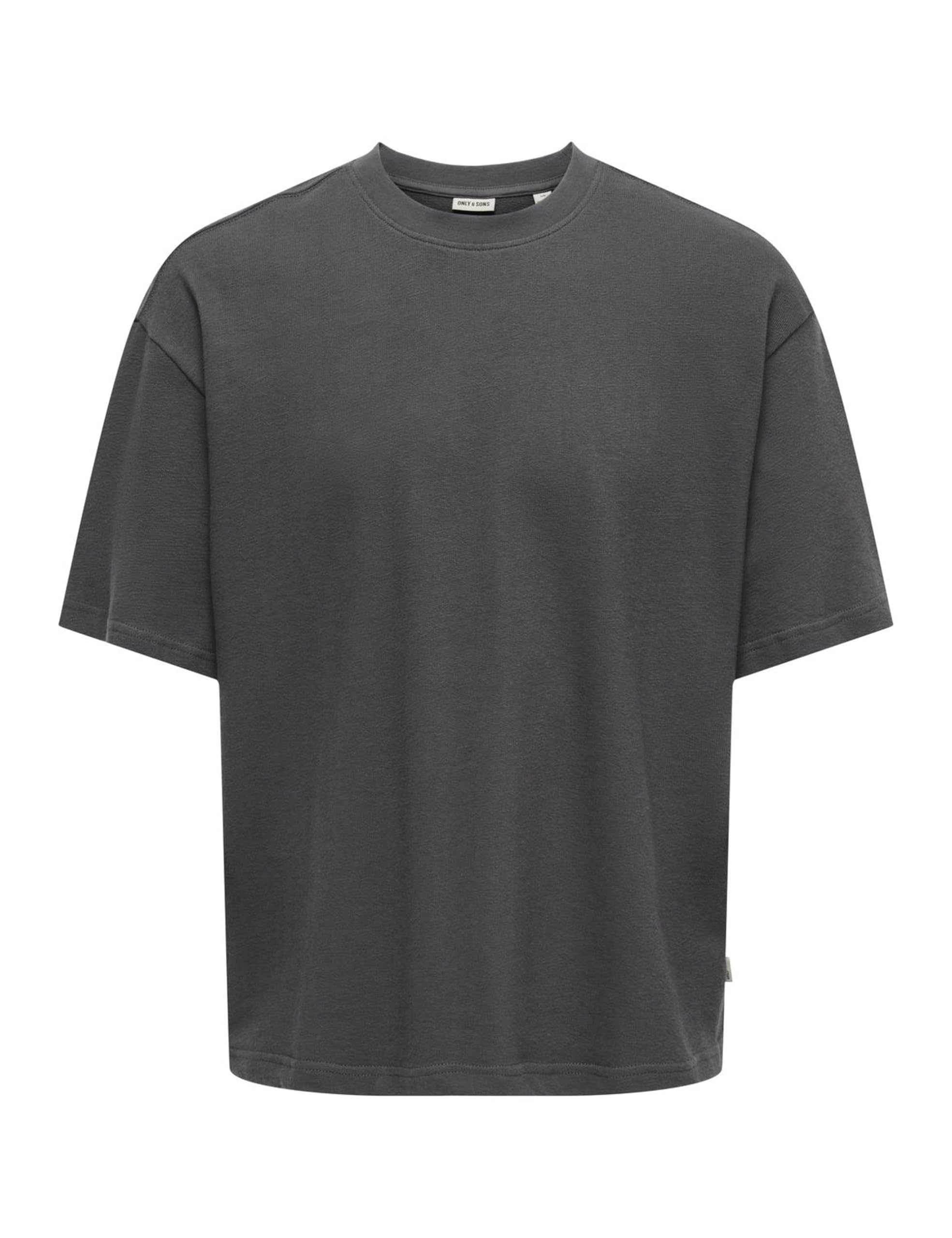 Only & Sons Onslenny T-Shirt Uomo Cotone Nero