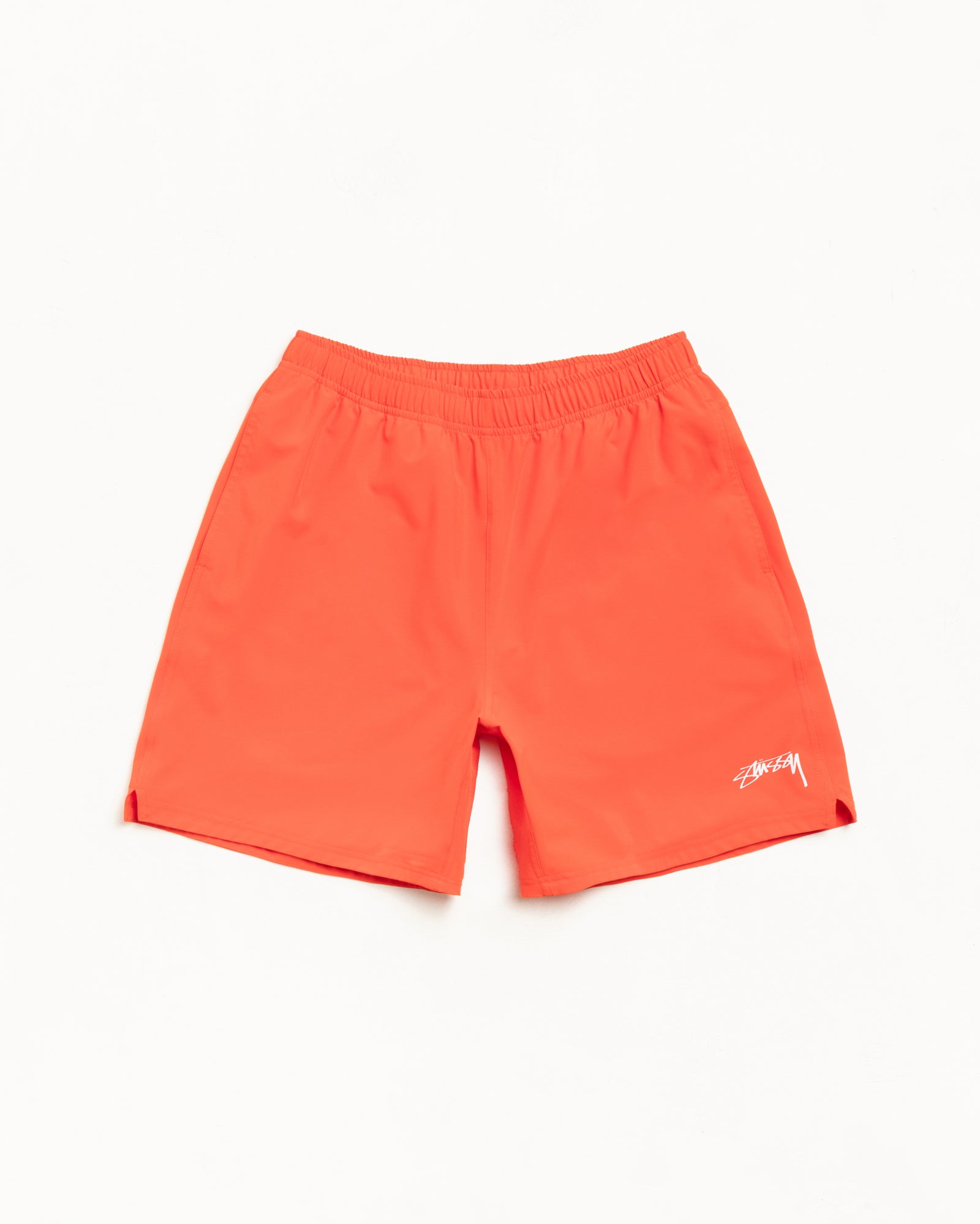 Stussy Shorts Sport Short Pantaloncini Red Orange stretch