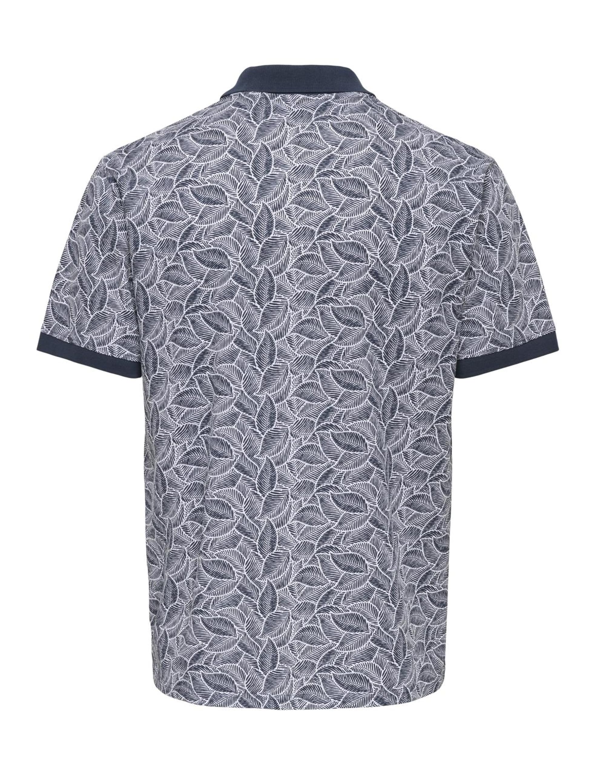 Only & Sons Onsjason Polo L Blu Notte Fantasia