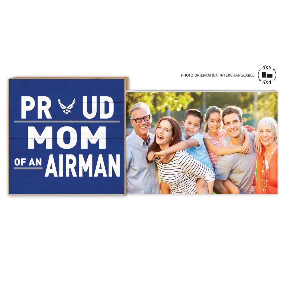7.62 Design US Air Force Proud Mom cornice foto 4x6 USA