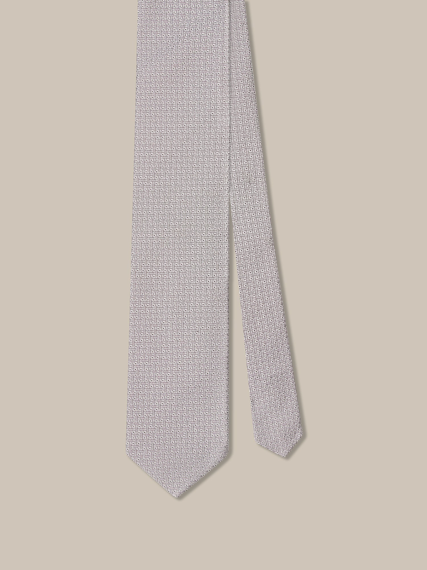 Robert Talbott Ceremonial Weave cravatta seta nero REG