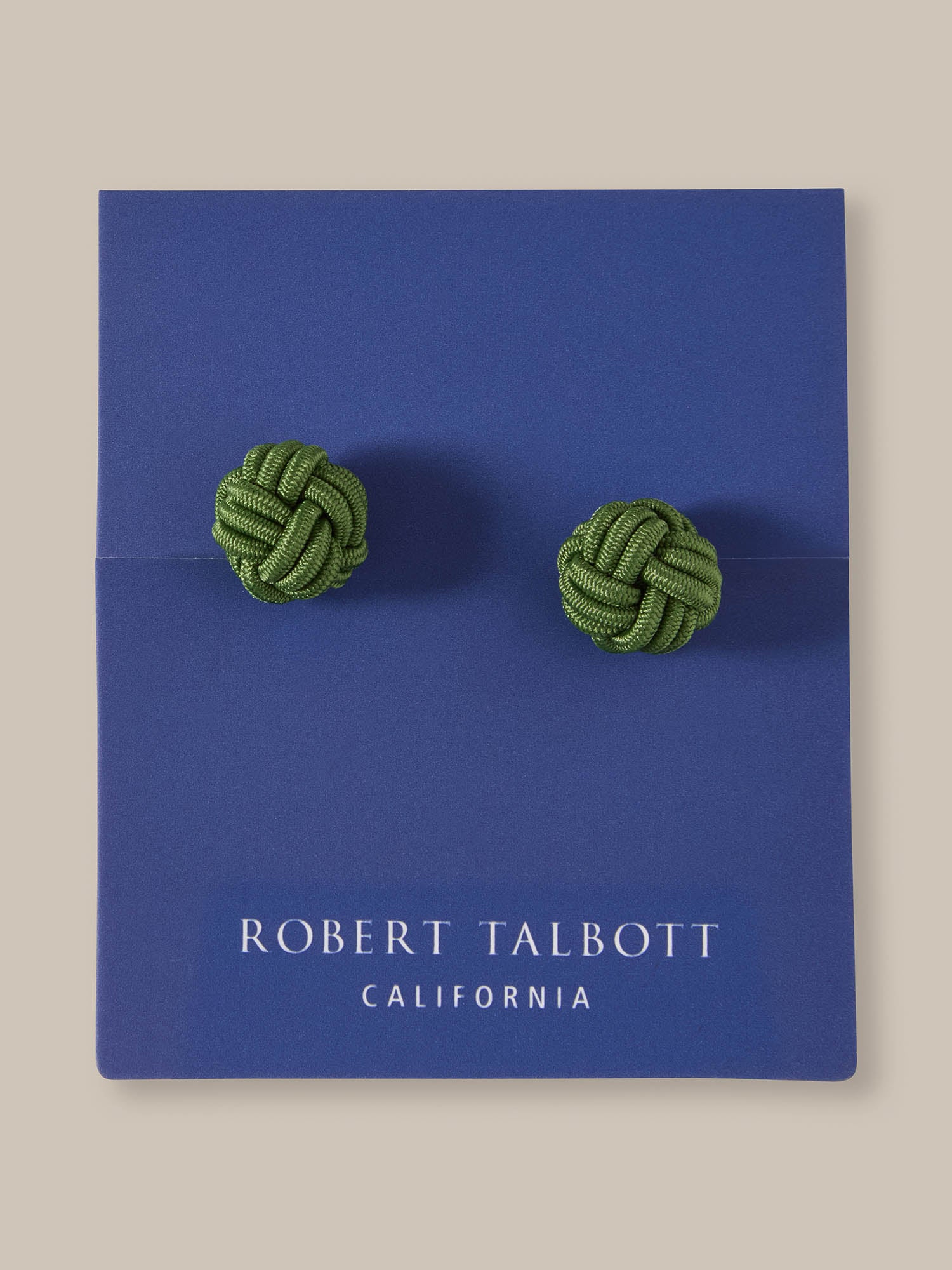 Robert Talbott Grant Gemelli Uomo Verdi Nodo
