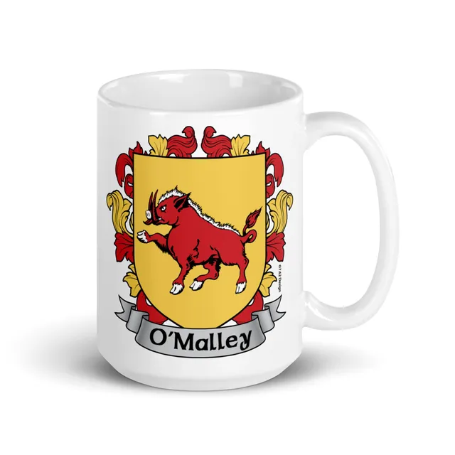 7.62 Design O'Malley Irish Crest Tazza ceramica 15oz