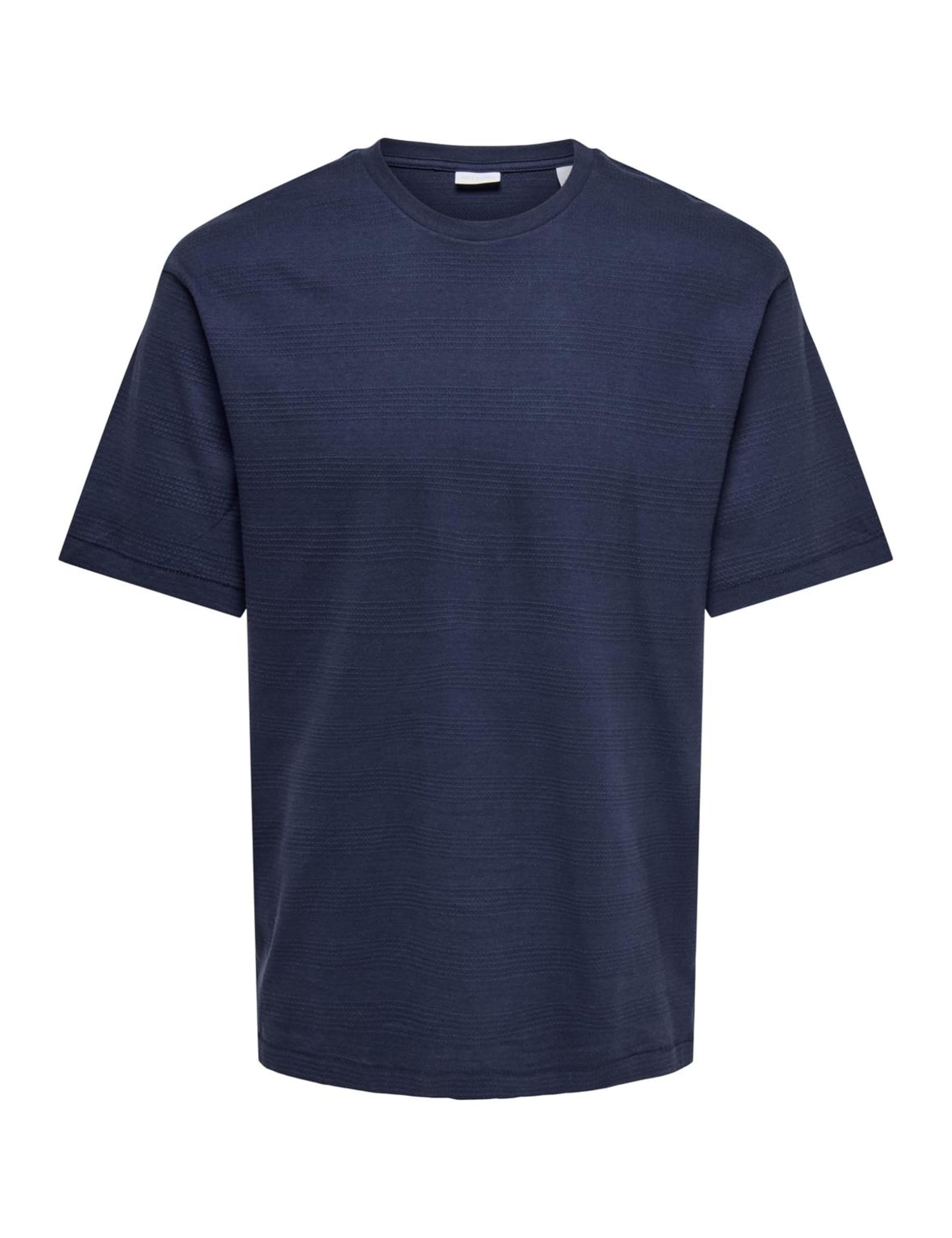 ONLY & SONS Onsbane RLX Stripe t-shirt L nera