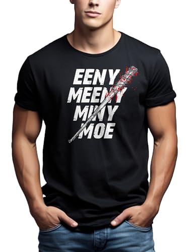 MAKAYA Negan T-Shirt Uomo M Cotone 185 g/m2
