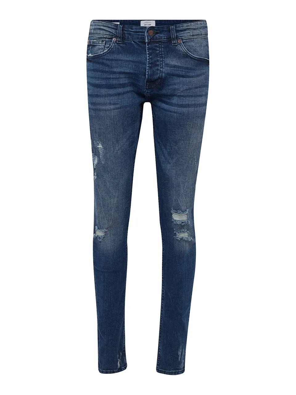 ONLY & SONS Onsspun DCC 0456 jeans slim strappati 36W/32L