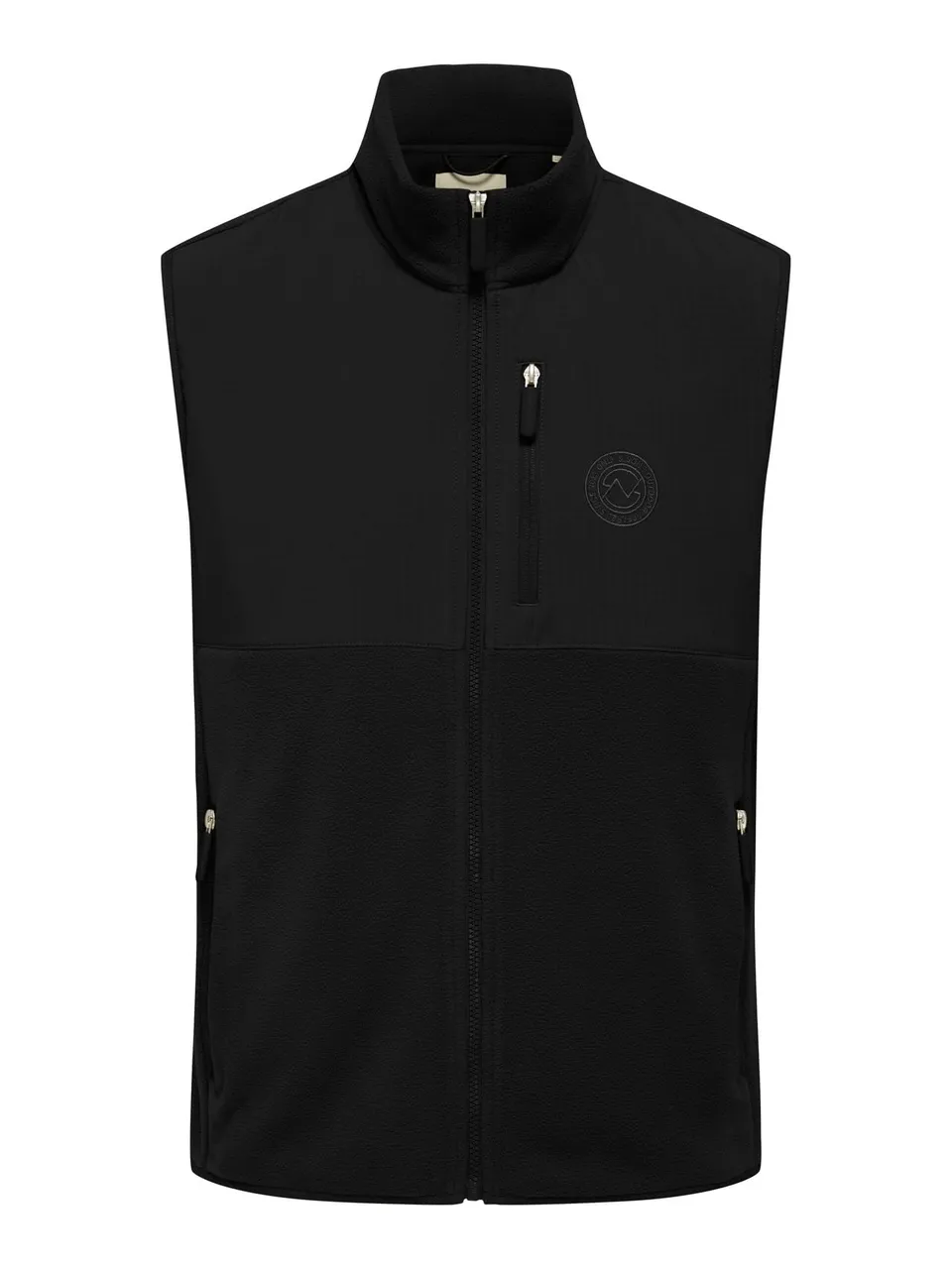 Only & Sons Onschuck Fleece Gilet Uomo M Nero