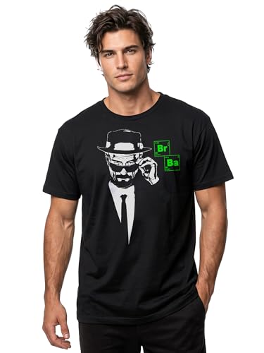MAKAYA Heisenberg BR BA T-Shirt Uomo L Cotone