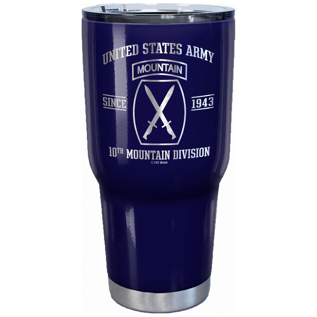 7.62 Design US Army 10th Mountain tazza viaggio 946ml acciaio