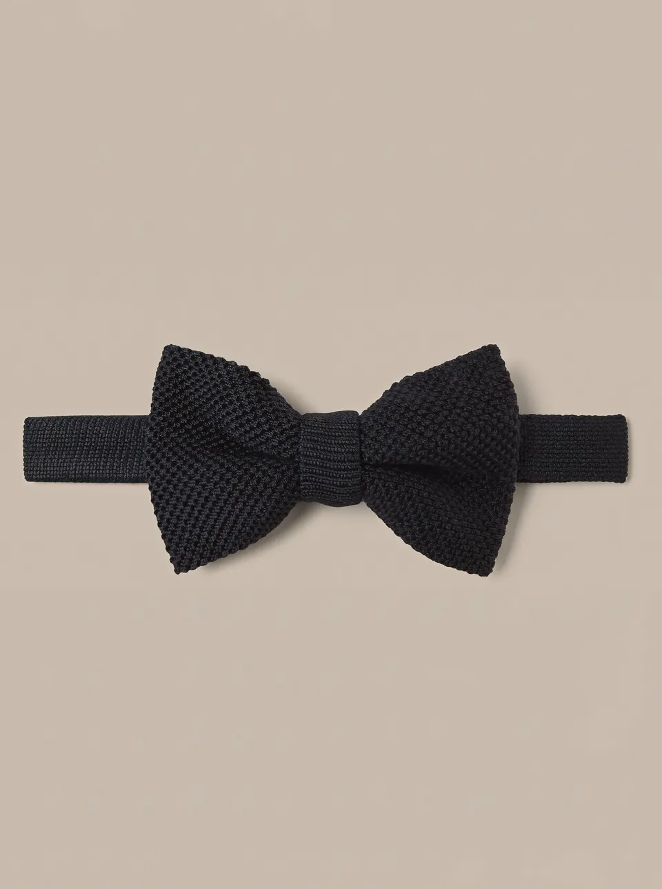 Robert Talbott Ryan Papillon Seta Nero Pre-annodato OS