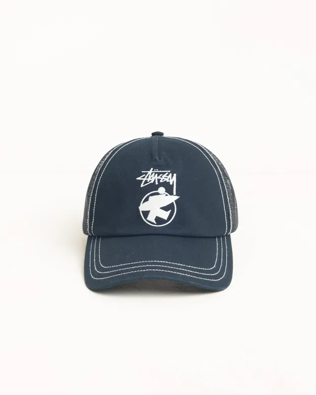 Stussy Surfman Trucker cappello trucker nero taglia unica