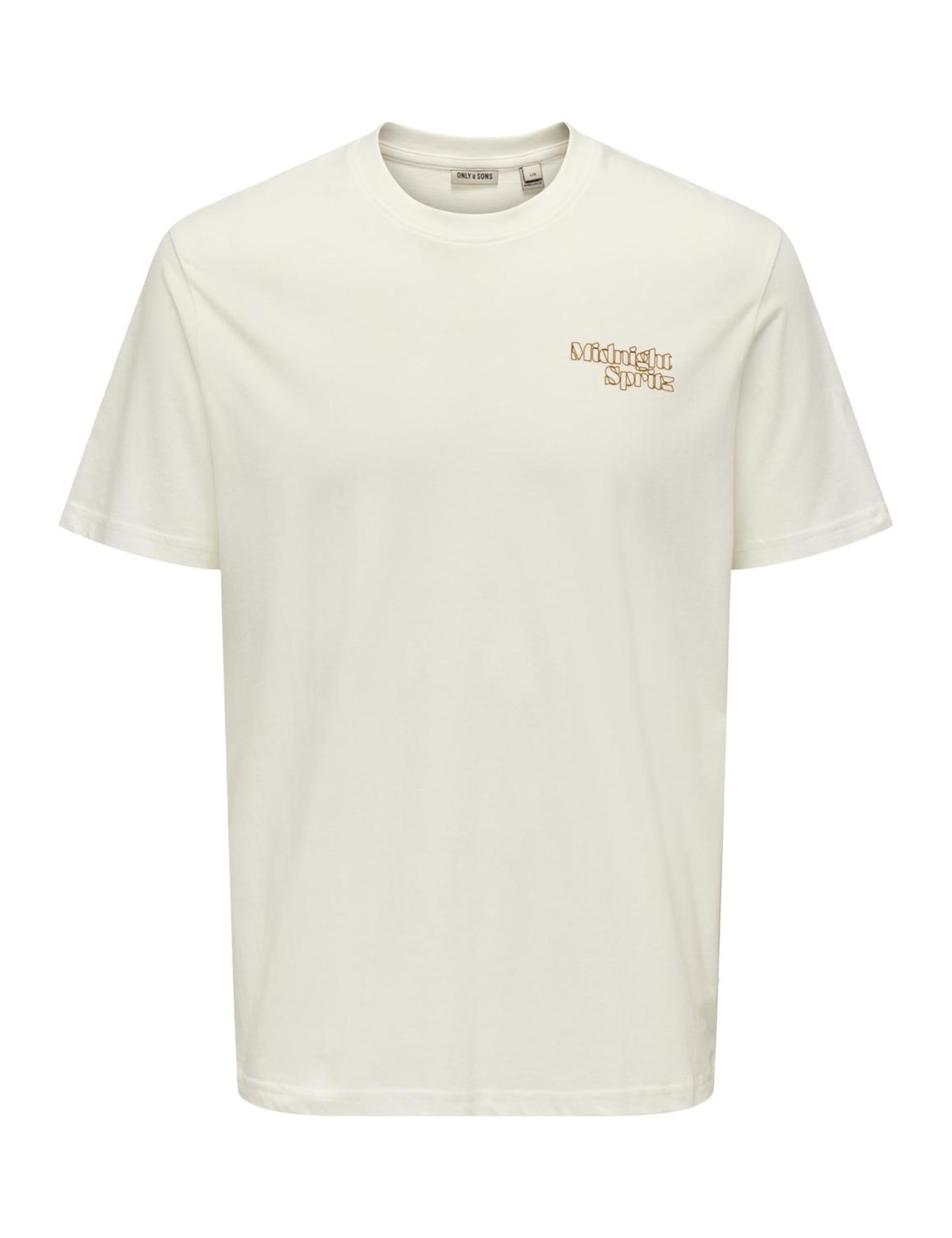 ONLY & SONS Onschris Life Reg SS Tee t-shirt uomo nero L