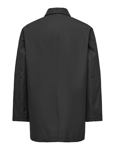 Only & Sons Onshall Coat Cappotto Uomo Nero Taglia S