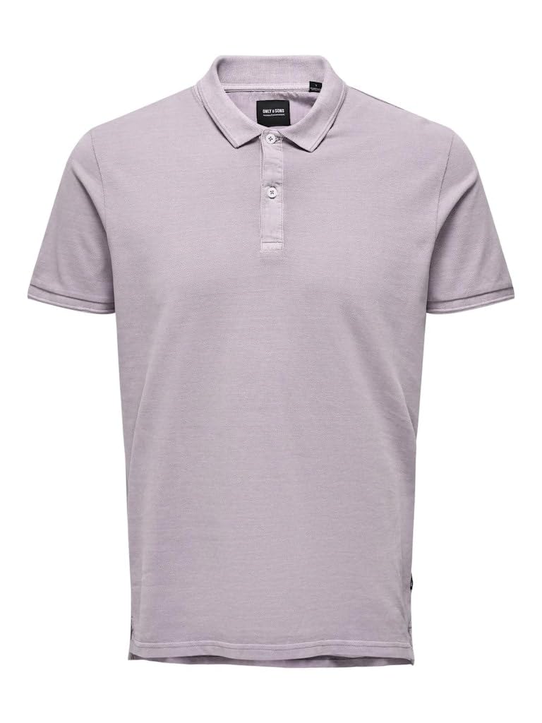 ONLY & SONS Onstravis Slim Polo Uomo Manica Corta Washed