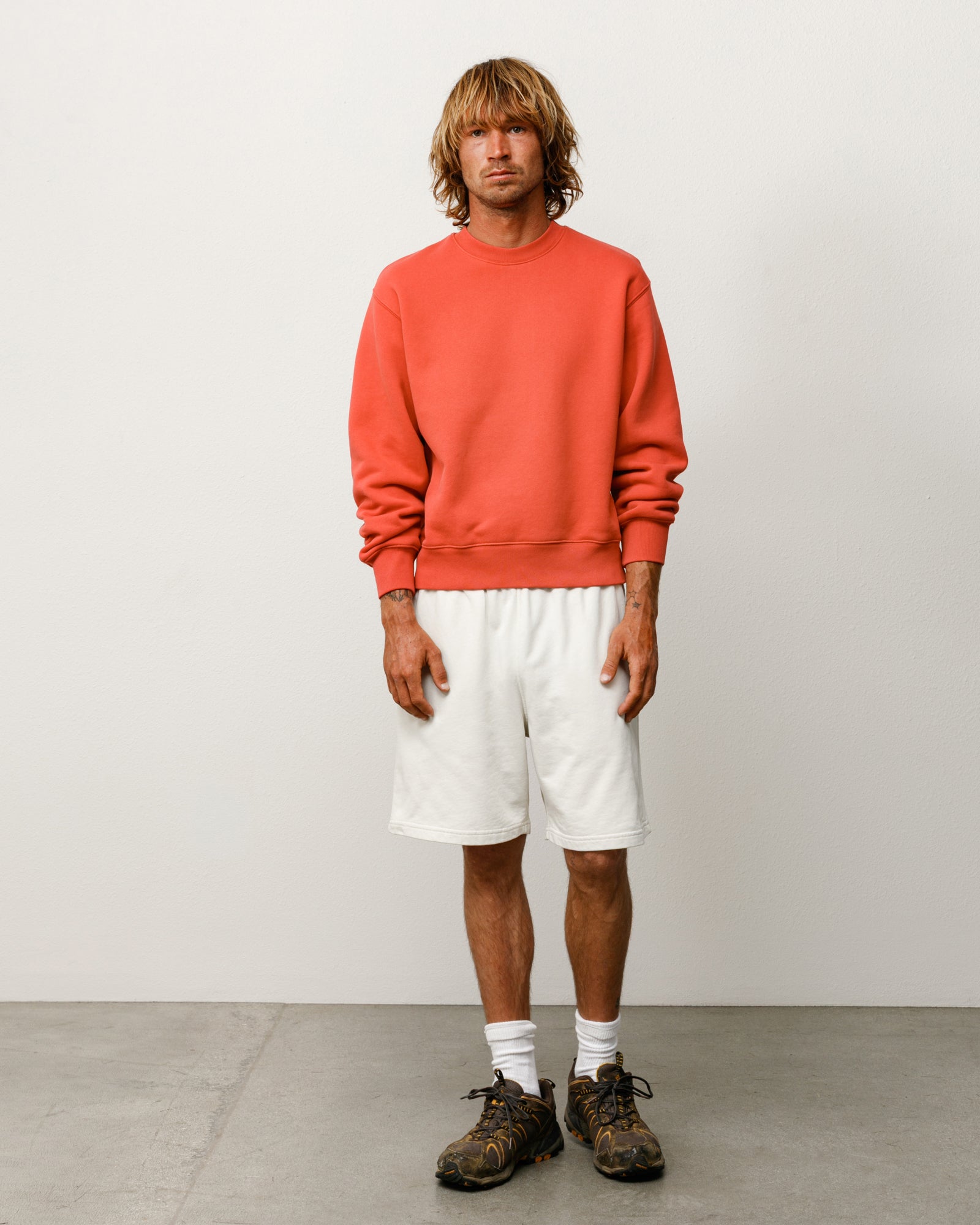 Stussy Lightweight Terry Short stone in cotone