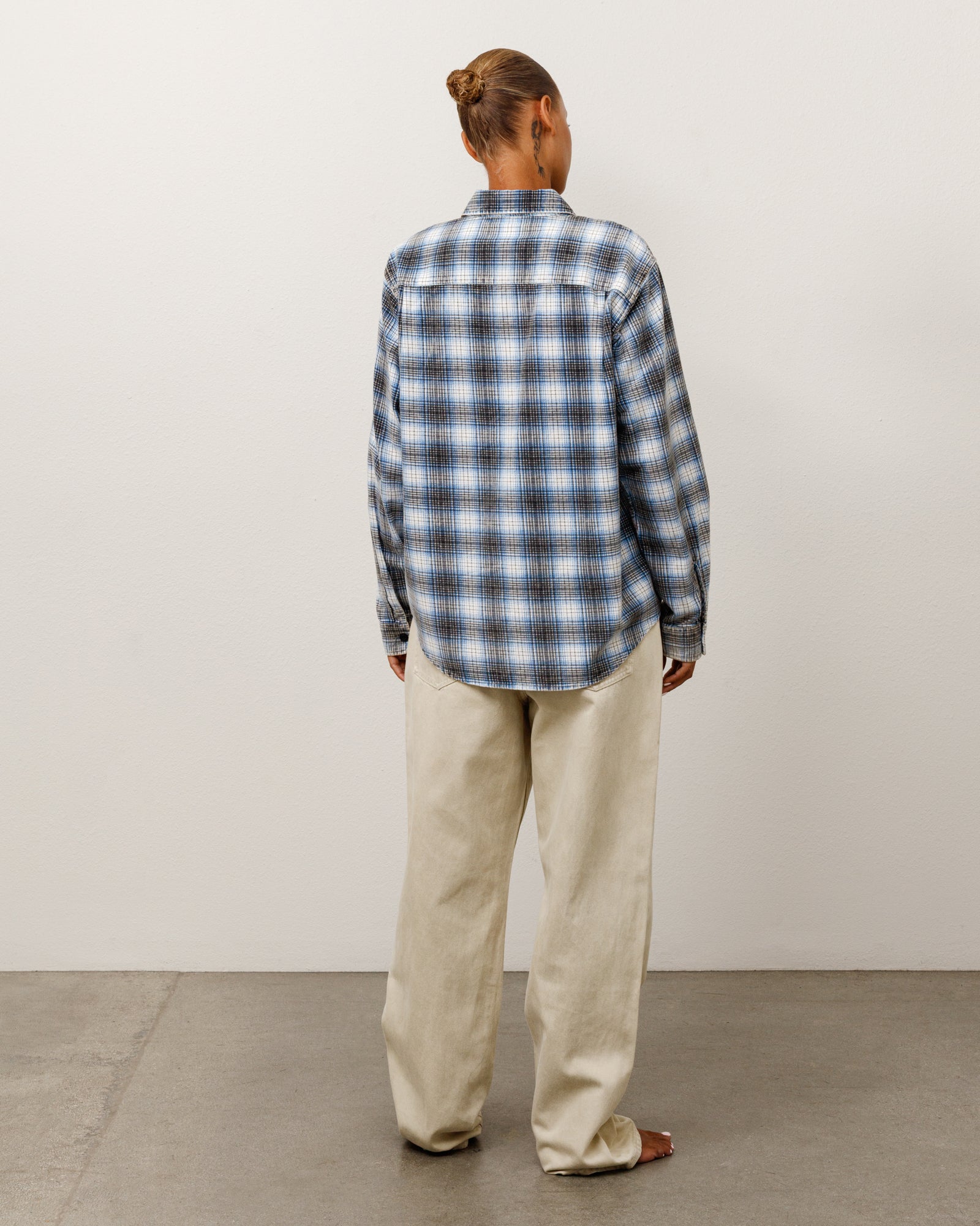 Stussy Big Ol Jean Overdyed jeans sand baggy cotone