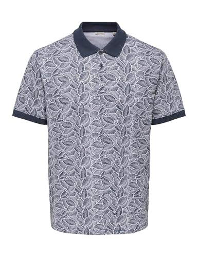 Only & Sons Onsjason Polo L Blu Notte Fantasia