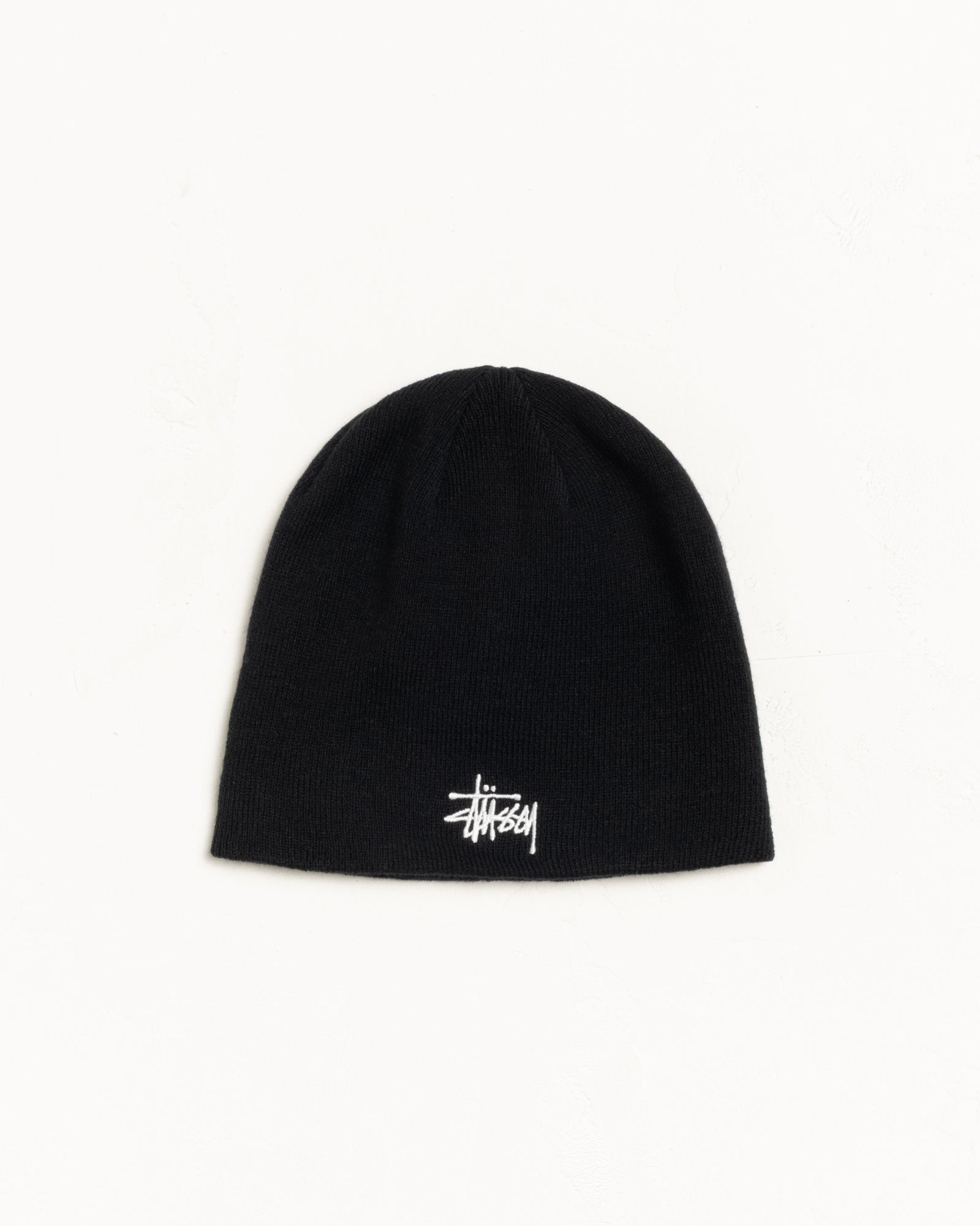Stussy Basic Skullcap beanie acrilico Black