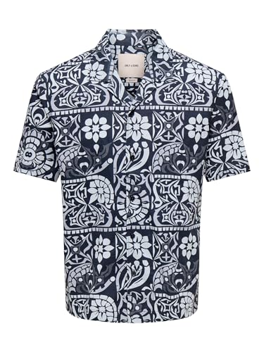 Only & Sons Onswhite Camicia Uomo Egret Cotone