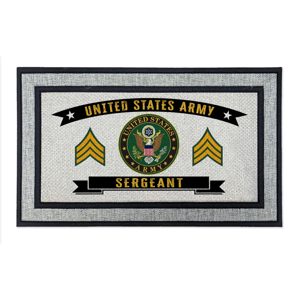 7.62 Design US Army Sergeant E-5 zerbino 45x76 cm grigio