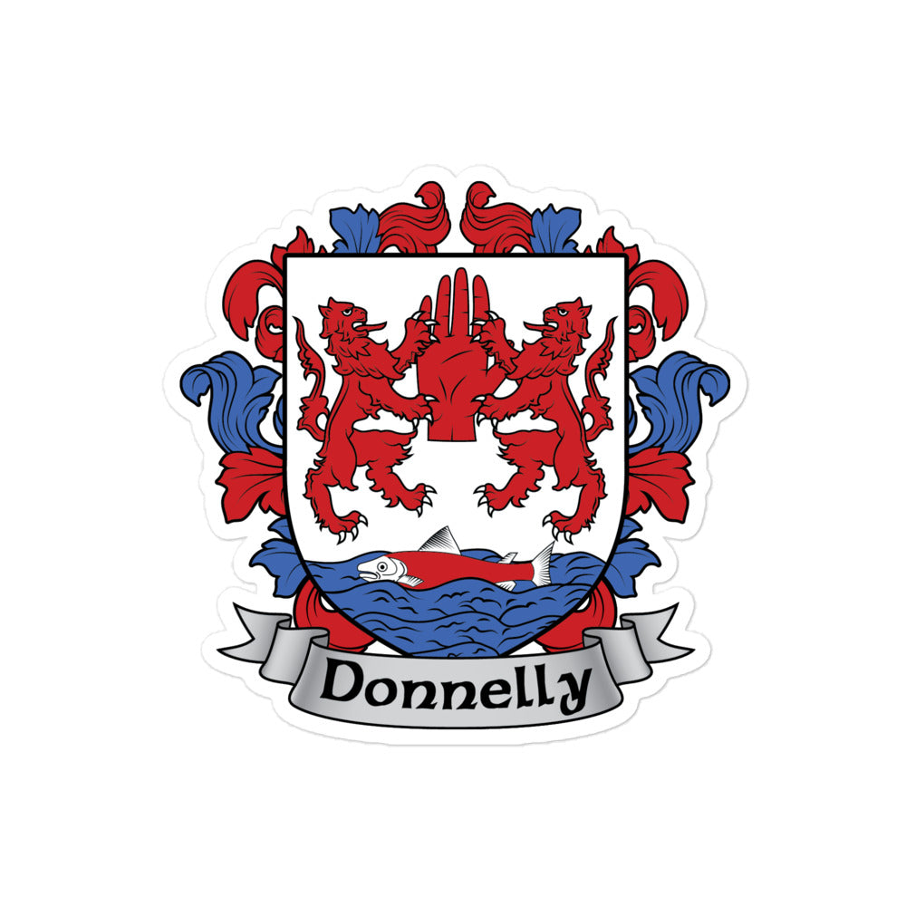 7.62 Design Donnelly adesivo stemma famiglia irlandese 4x4 vinile