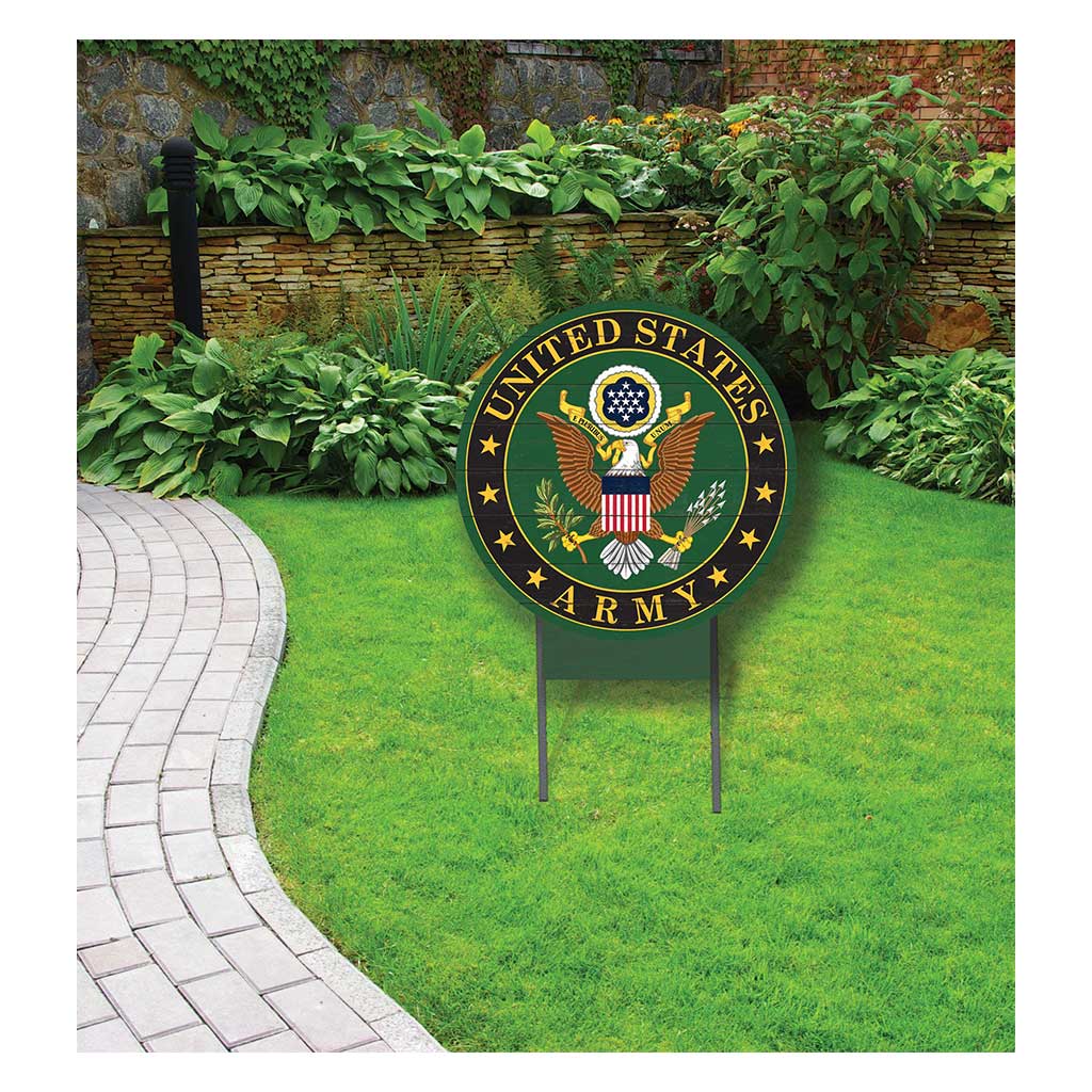 7.62 Design US Army Logo Cartello Giardino 50x50 cm Plastica