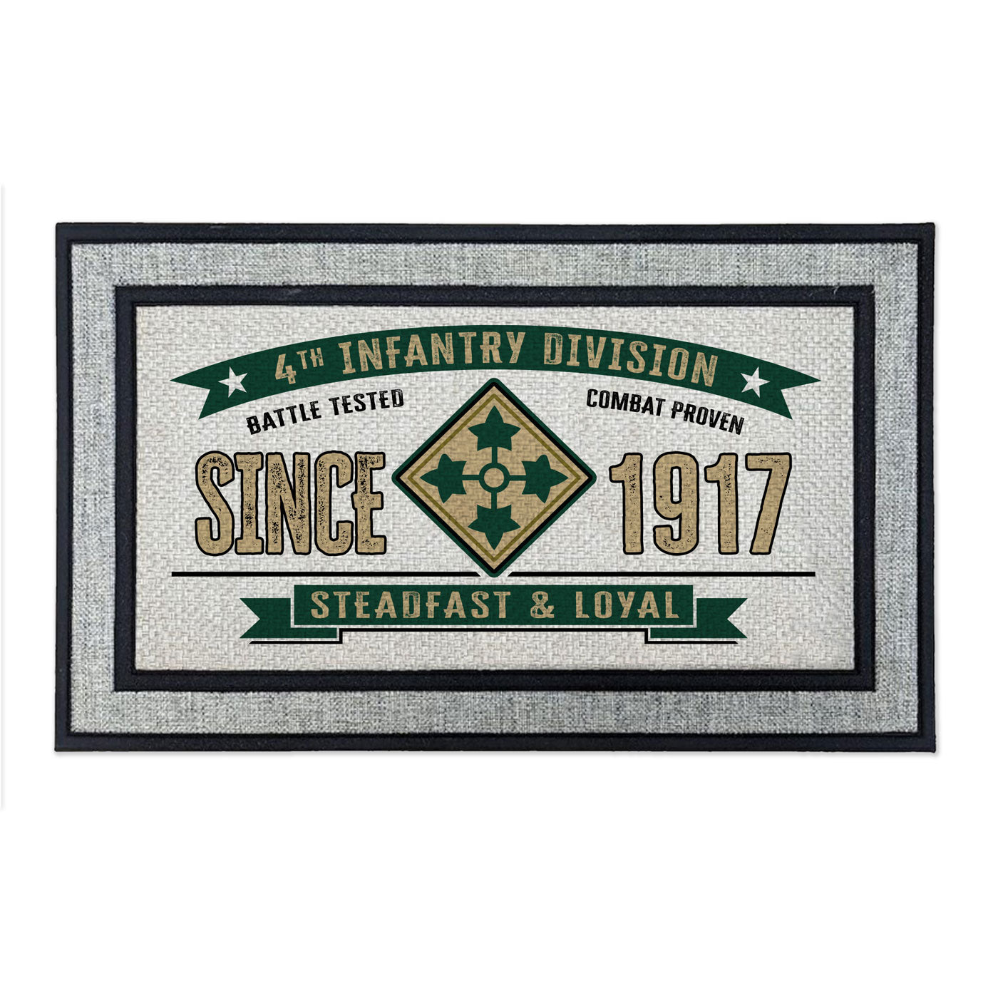 7.62 Design 4th Infantry Division zerbino 45x76 cm grigio