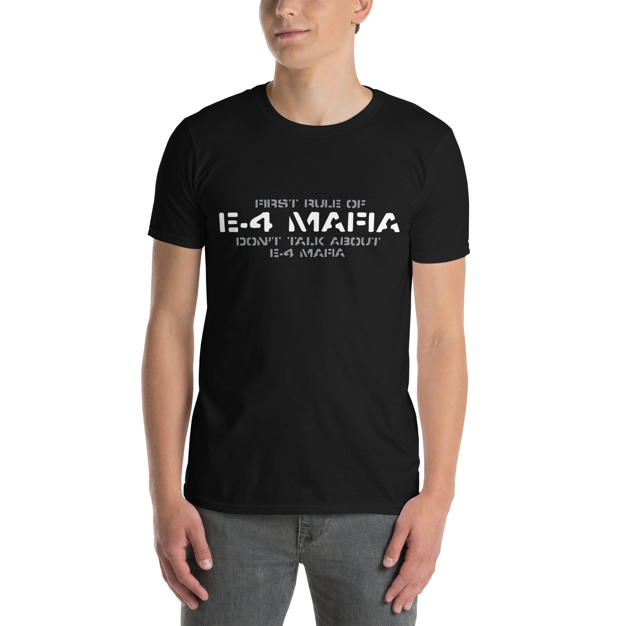 7.62 Design File 13 E-4 Mafia T-Shirt Nera Cotone Ring-Spun