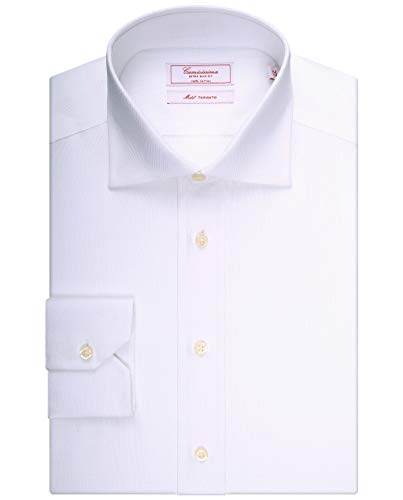 Camicissima Permanent Camicia Bianca Extra Slim Manica Lunga