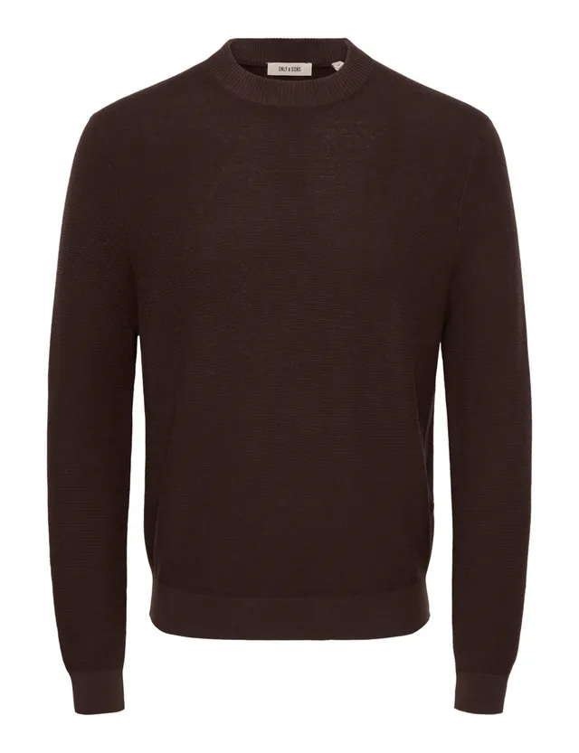 Only & Sons Onselias Maglione Uomo S Chicco di Caffè Regular
