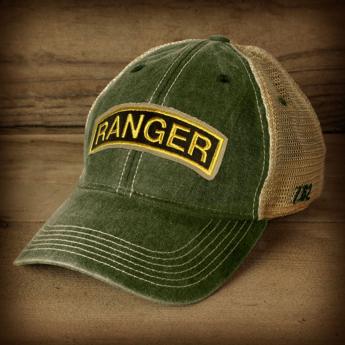 7.62 Design US Army Ranger Tab Cappello Trucker Verde Oliva