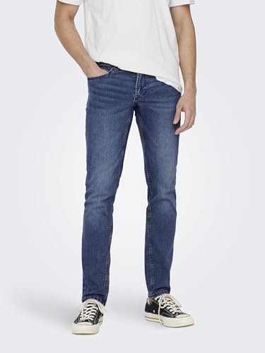Only & Sons Jeans Slim Uomo Jeans 31W 32L Elasticizzato