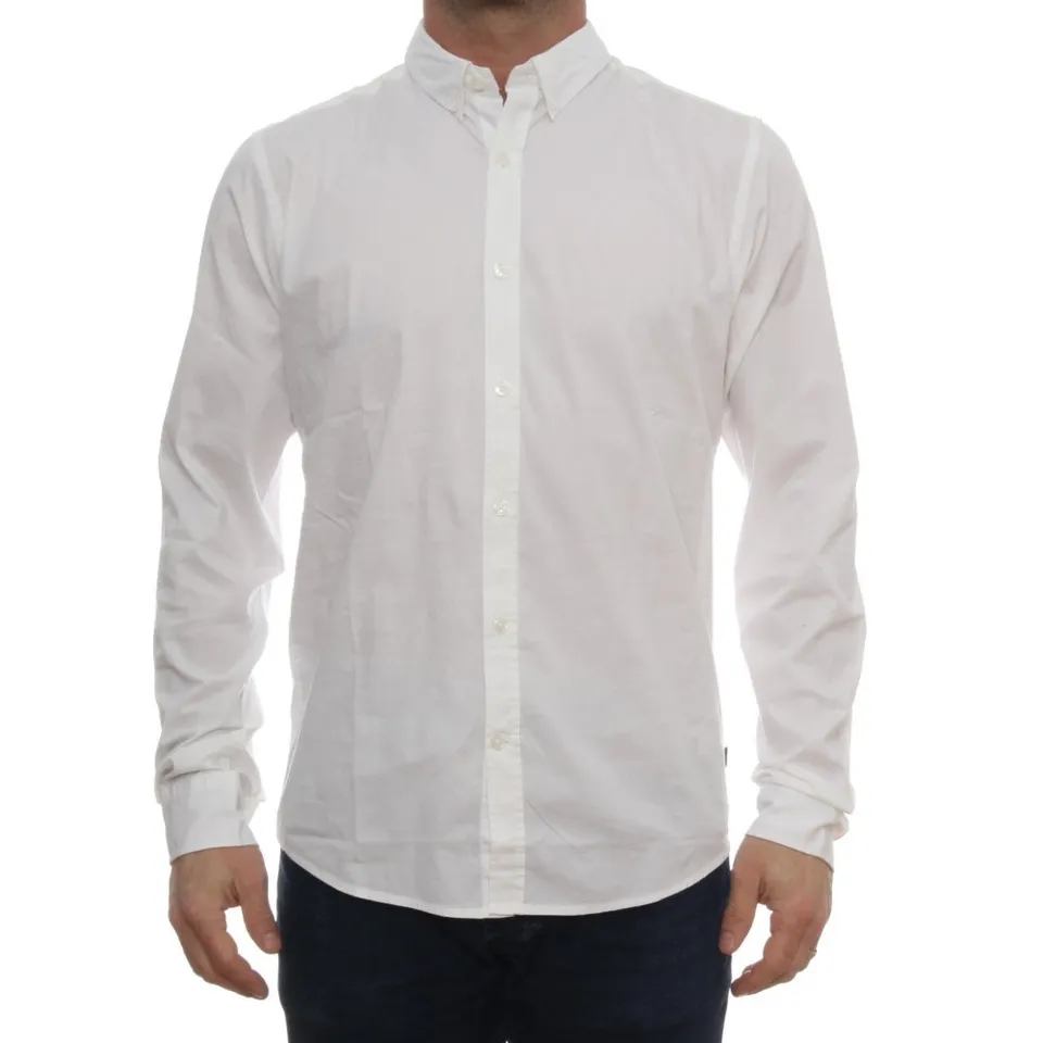 ONLY & SONS Camicie Onsalbiol Camicia Uomo XXL Bianca Slim