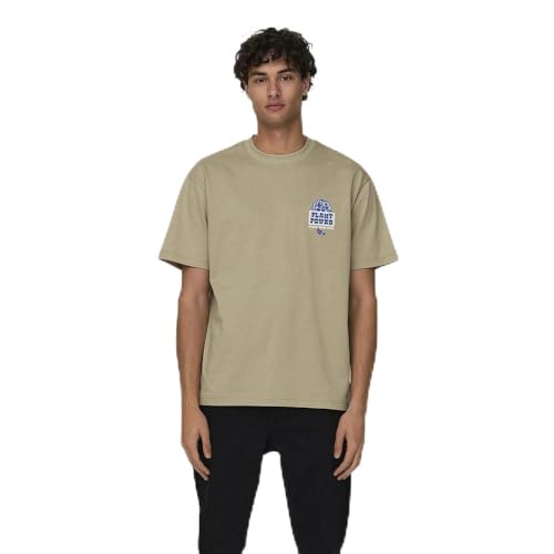 ONLY & SONS Leroy Life RLX T-Shirt Uomo Cotone XL