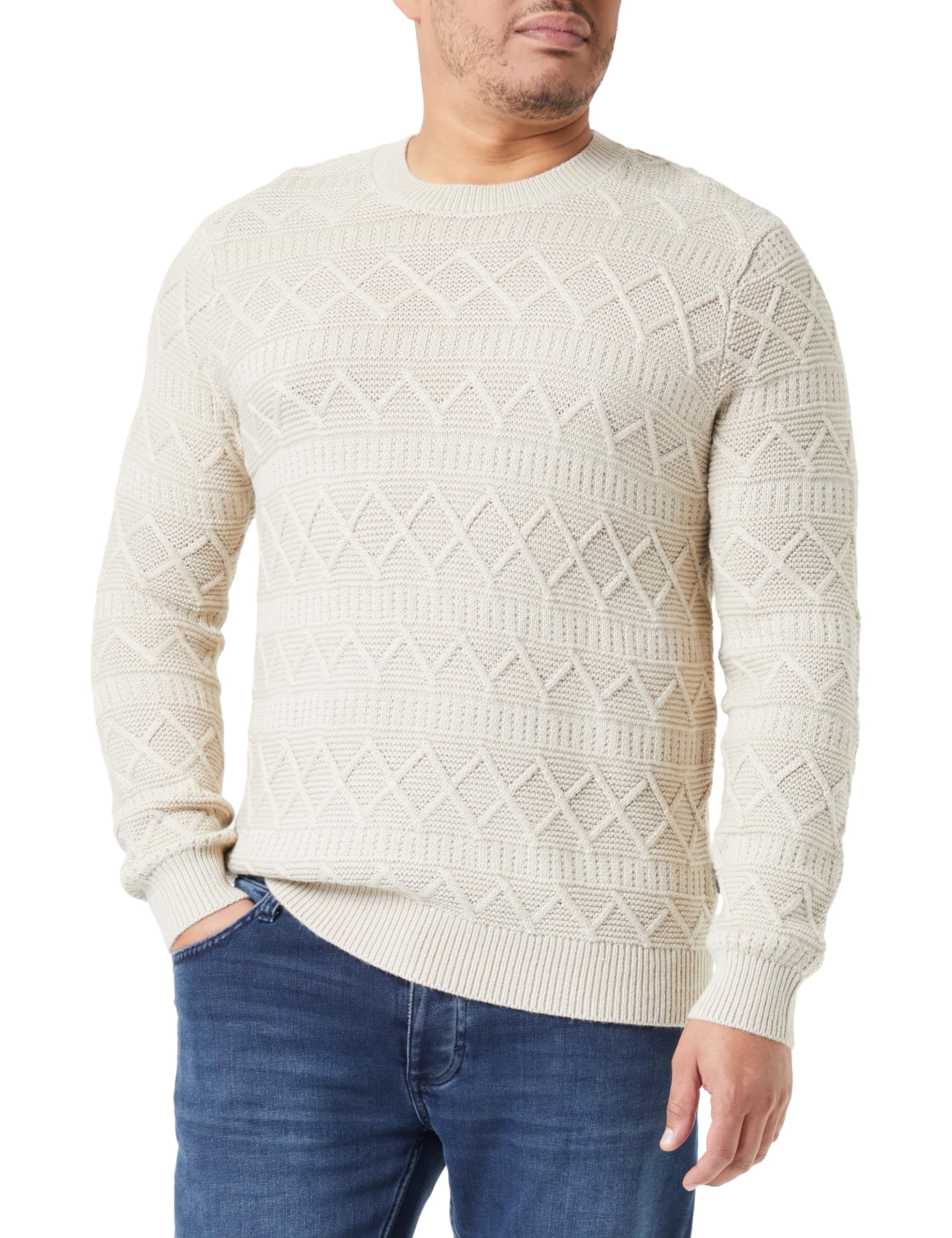 ONLY & SONS Maglione Girocollo Uomo Basic Maniche Lunghe