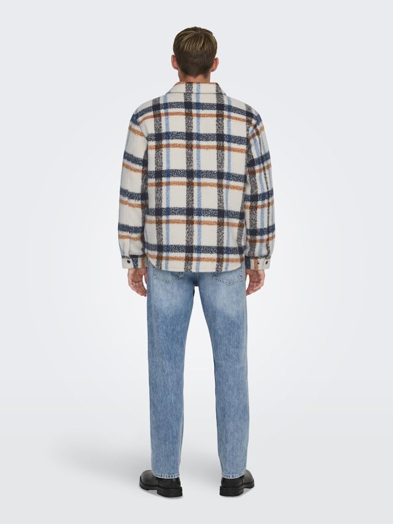 Only & Sons 22030156 Giacca Uomo con Fodera Poliestere