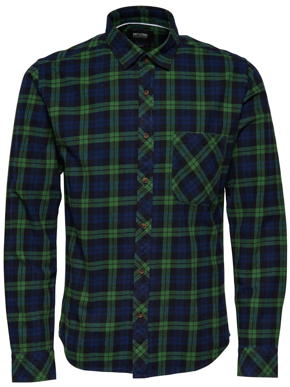 Only & Sons Onscarstem LS Shirt Noos camicia L fantasia