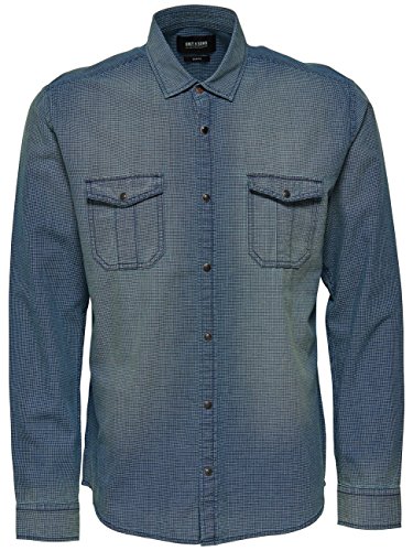 Only & Sons Onsvitak Camicia Uomo M Cotone Tasche